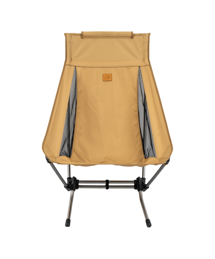 What material is the storage bag of the Folding Camp Chair With Carry Bag made of? Is it durable?