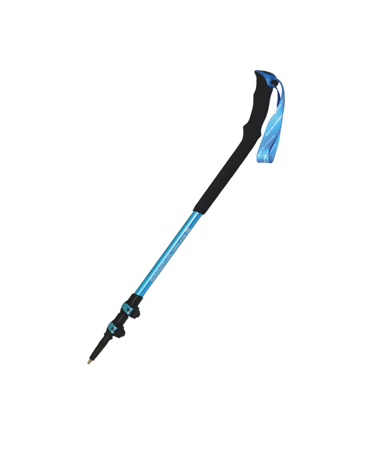 Trekking Pole With Curved Handle