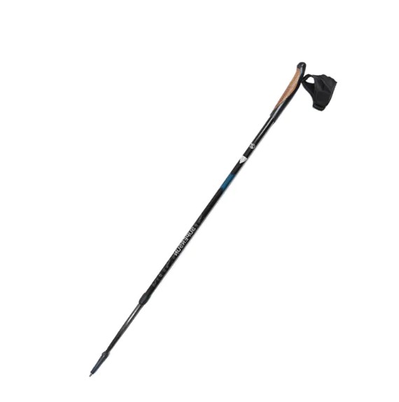 What are the unique advantages of the tungsten tip and PP grip design of Walking Pole With Cork Handle?